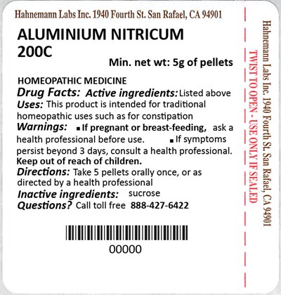 Aluminium Nitricum 200c 5g (Aluminium Nitricum 200c 5g)